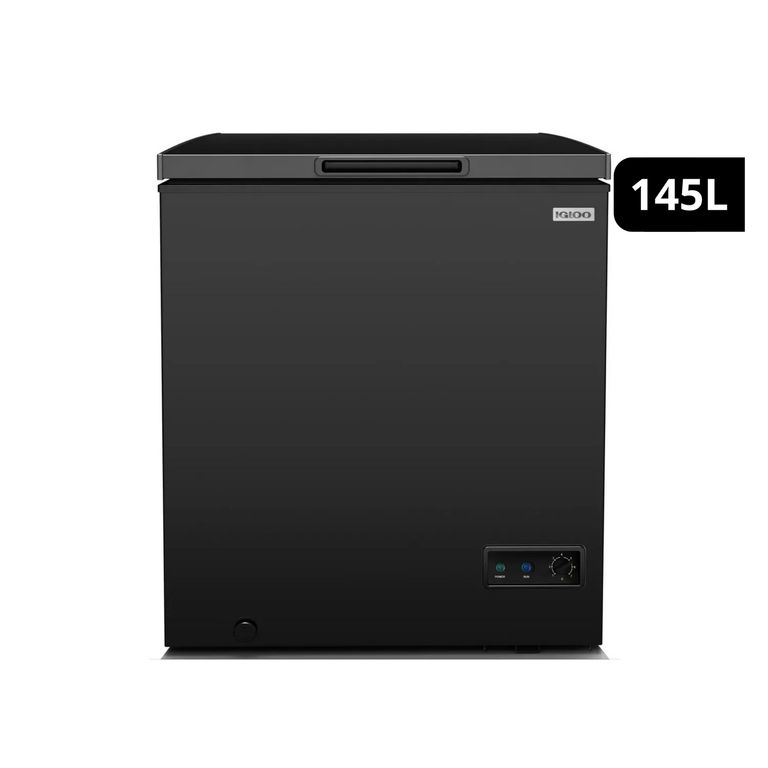 Congeladora 145 Litros Negro.