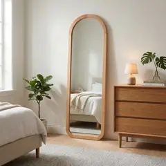 JUST HOME COLLECTION - Espejo Pie Madera 50x150cm