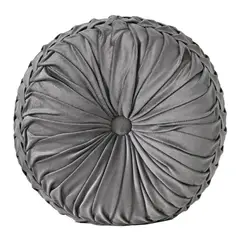 JUST HOME COLLECTION - Cojín Decorativo Gris 45cm