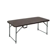 JUST HOME COLLECTION - Mesa Plegable 120 cm 3 Alturas Madera