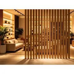 HOLZTEK - Set 4 Separadores WPC 2.4M Café