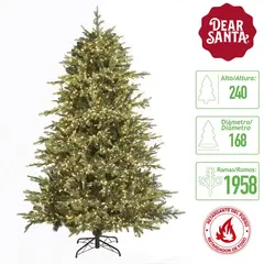 DEAR SANTA - Árbol Navideño 240cm