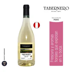 TABERNERO - Vino Blanco Semi Seco 11.5° 750 mL