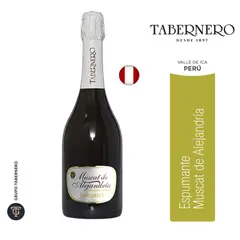 TABERNERO - Espumante Muscat de Alejandría Botella 750 mL