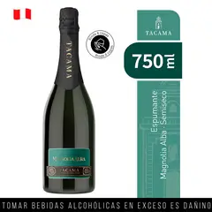 TACAMA - Espumante Semi Seco Botella 750 mL