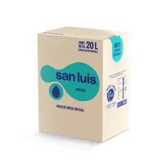 SAN LUIS - Agua Sin Gas Caja 20 L