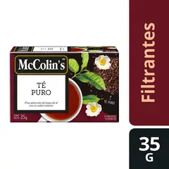 MC COLINS - Té Puro Caja 25 Sobres
