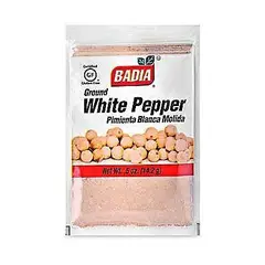 BADIA - Pimienta Blanca Molida Empaque 14.2 g