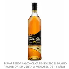 FLOR DE CAÑA - Ron 5 Años Botella 750 mL