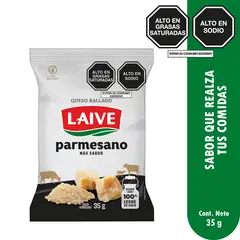 LAIVE - Queso Parmesano Rallado Bolsa 35 g