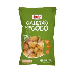 UNION - Mega Galleta Coco Unión Bolsa 195 g