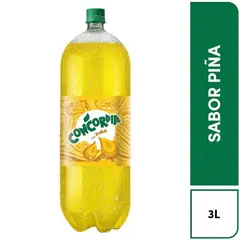 CONCORDIA - Gaseosa Piña Botella 3 L