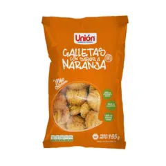 UNION - Mega Galleta Naranja Unión Bolsa 195 g