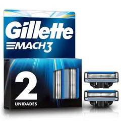 GILLETTE - Cartuchos Mach3 Caja 2 Und