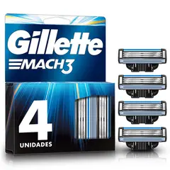 GILLETTE - Cartuchos Mach3 Caja 4 Und