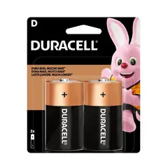 DURACELL - PILAS ALCALINAS D X 2 UN