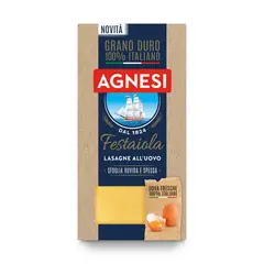 AGNESI - Lasagne Gialle Caja 500 g