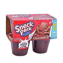 SNACK PACK - Pudín Chocolate Pack 4 Und
