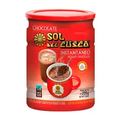 SOL DEL CUSCO - Chocolate Instantáneo Lata 220 g