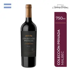 NAVARRO CORREAS - Vino Malbec Colección Privada Botella 750 mL
