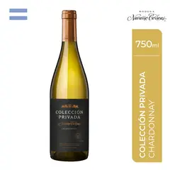 NAVARRO CORREAS - Vino Colección Privada Chardonnay Botella 750 mL