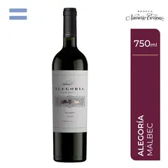 NAVARRO CORREAS - Vino Tinto Alegoría Gran Reserva Malbec Botella 750 mL