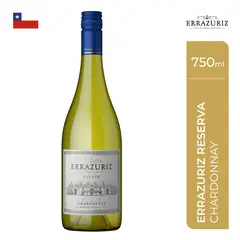 ERRAZURIZ - Vino Blanco Chardonnay Estate Series Botella 750 mL