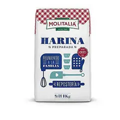 MOLITALIA - Harina Preparada Bolsa 1 Kg