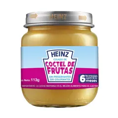 HEINZ - Colado Cocktail de Frutas Envase 113 g