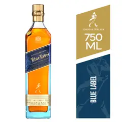JOHNNIE WALKER - Whisky Blue Label Botella 750 mL