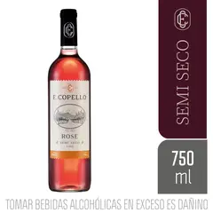 E COPELLO - Vino E. Copello Rosé Semi Seco Botella 750 mL