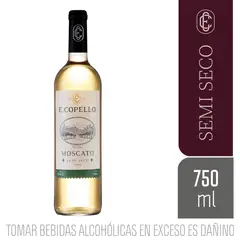 E COPELLO - Vino E. Copello Blanco Moscato Botella 750 mL