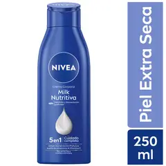 NIVEA - Crema Corporal Body Milk Nutritiva Envase 250 mL