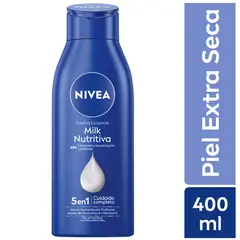 NIVEA - Crema Corporal Body Milk Nutritiva Envase 400 mL
