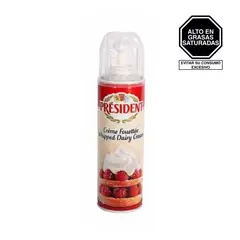 PRESIDENT - Crema Chantilly en Spray Lata 250 g