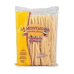 LA MONTANARA - Fideo Tagliatelle de Huevo Montanara Bolsa 500 g