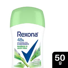 REXONA - Antitranspirante en Barra Women Bambú Envase 50 g