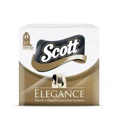 SCOTT - Servilletas Elegance Empaque 50 Und