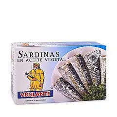 undefined - Sardinas en Aceite Vegetal Vigilante 120 g