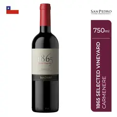 1865 - Vino Tinto Carmenere 14° Botella 750 mL