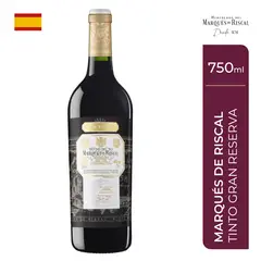 MARQUES DE RISCAL - Vino Tinto Gran Reserva Botella 750 mL