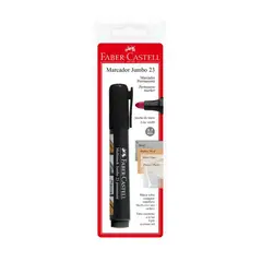 FABER CASTELL - Plumón Indeleble Multimark Jumbo 23 Color Negro