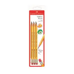 FABER CASTELL - Lápiz Grafito 1210TB Blíster 6 Und