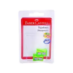 FABER CASTELL - Tajador Colores Surtidos Empaque 2 Und