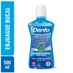 Dento - Enguaje Bucal Menta Glacial Botella 500 mL