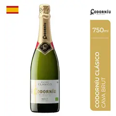 CODORNIU - Espumante Anna Codorníu Brut Clásico Botella 750 mL