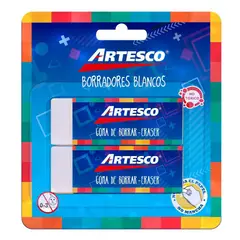 ARTESCO - Borrador Blanco Empaque 2 Und