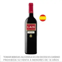 LAN - Vino Tinto Crianza Botella 750 mL