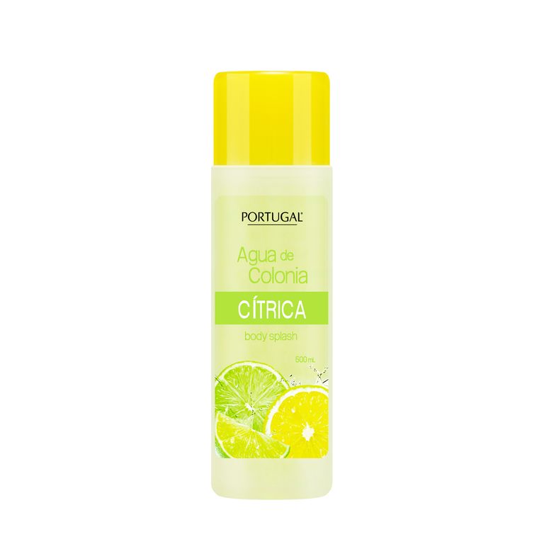 Agua de Colonia Cítrica Botella 500 mL