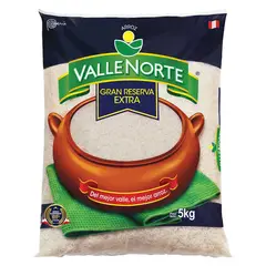 VALLENORTE - Arroz Extra Valle Norte Bolsa 5 Kg